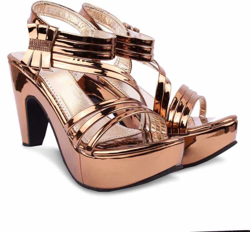 Women Copper Heels
